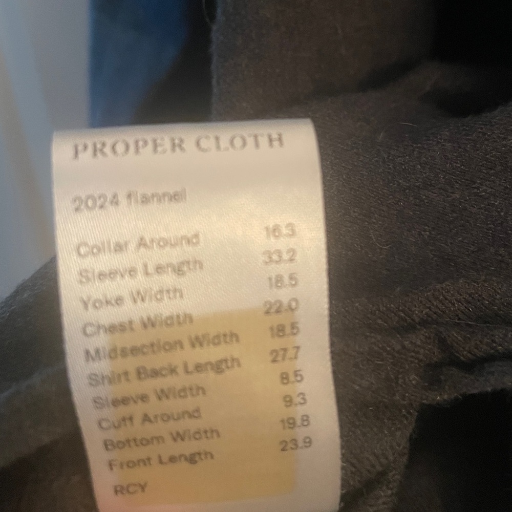 Proper Cloth Thomas Mason cotton and cashmere flannel - Picture 10 of 10